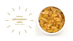 Golden kashmar raisins