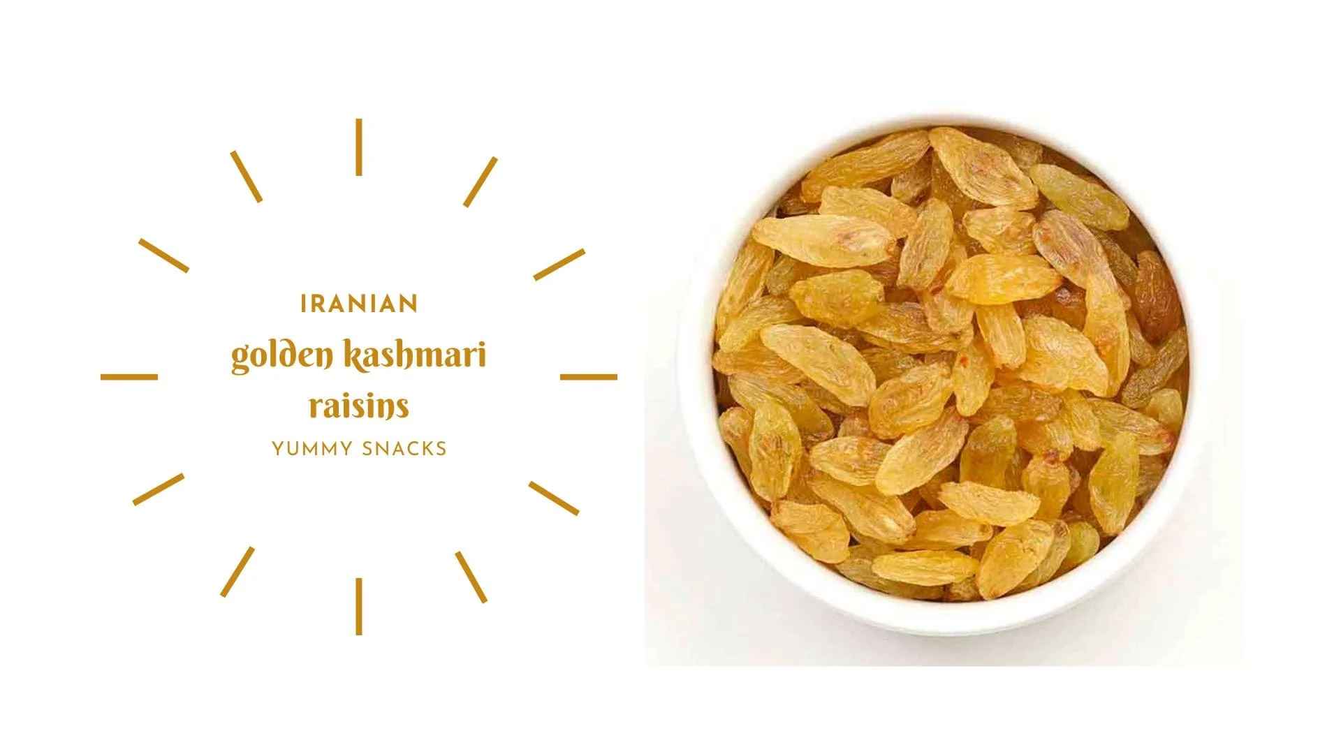 Golden Long Raisins
