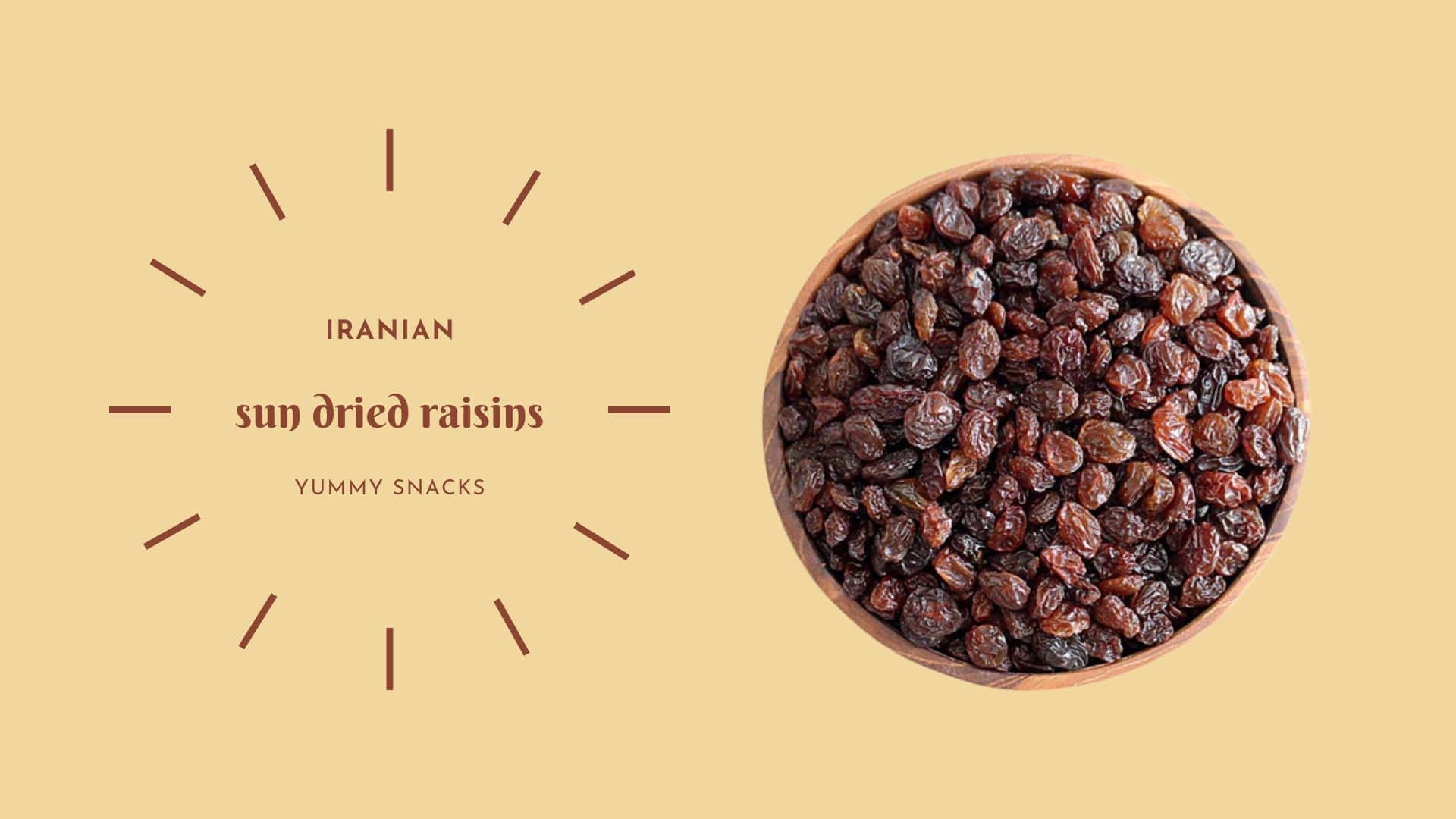 sun dried raisins supplier